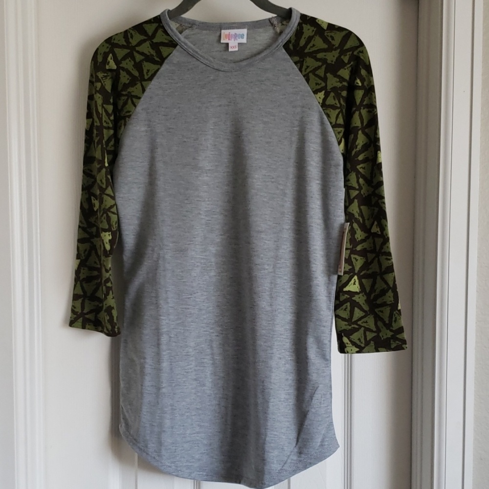 LULAROE RAGLAN 3/4 SLEEVE (multiple colors &sizes)